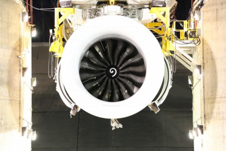 Start your engines, first full GE9X engine begins testing | People's ...