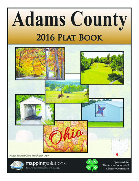 The new 2016 Adams County Plat Books have arrived and can be purchased for $25 at OSU Extension Adams County during regular office hours.