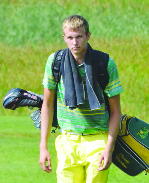 West Union senior Craig Horton led the Dragons’ golf squad in their two matches earlier this week.