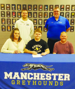 Manchester S Jones Signs To Continue Football Career At Geneva College People S Defender