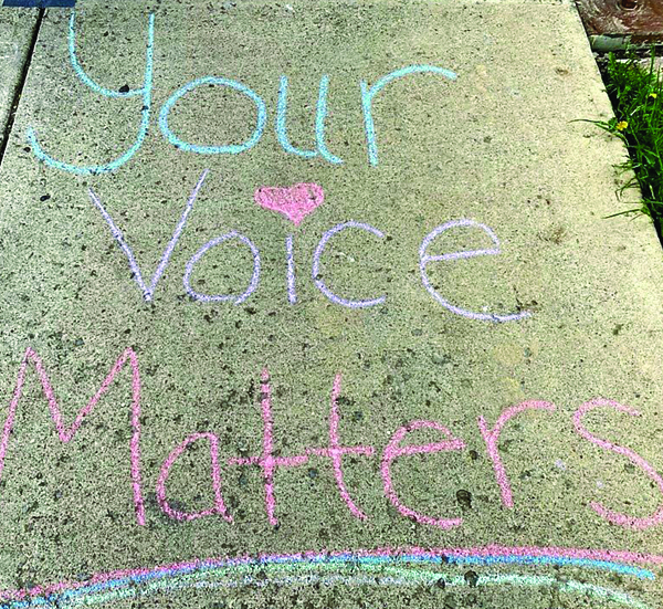“Chalk The Walk’ highlights Sexual Assault Awareness Month People's