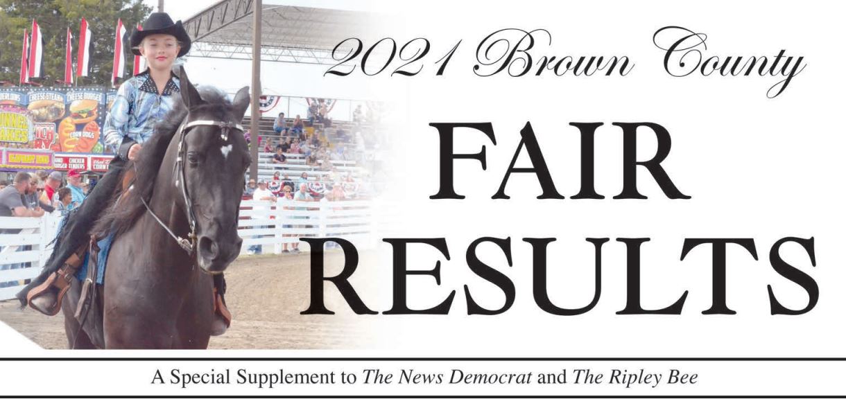 Brown County Fair Results 2021 | People's Defender