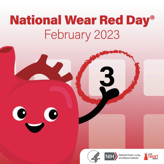 Wear RED for Heart Health Awareness! People's Defender